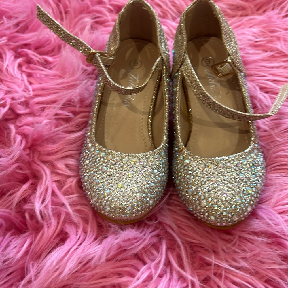 Sparkly toddler heels
